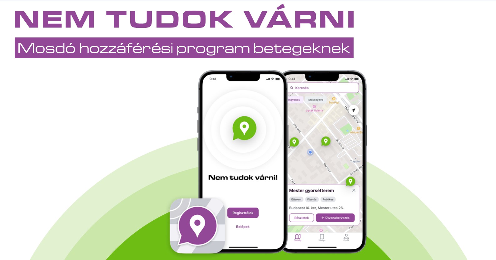Elindult a Nem tudok várni alkalmazás