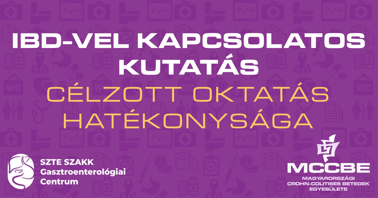 IBD-vel kapcsolatos kutatás - célzott oktatás hatékonysága